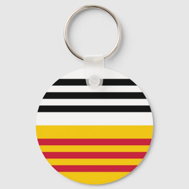 Flag of Loon op Zand Keychain (Front)