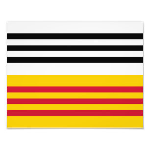 Flag of Loon op Zand Photo Print