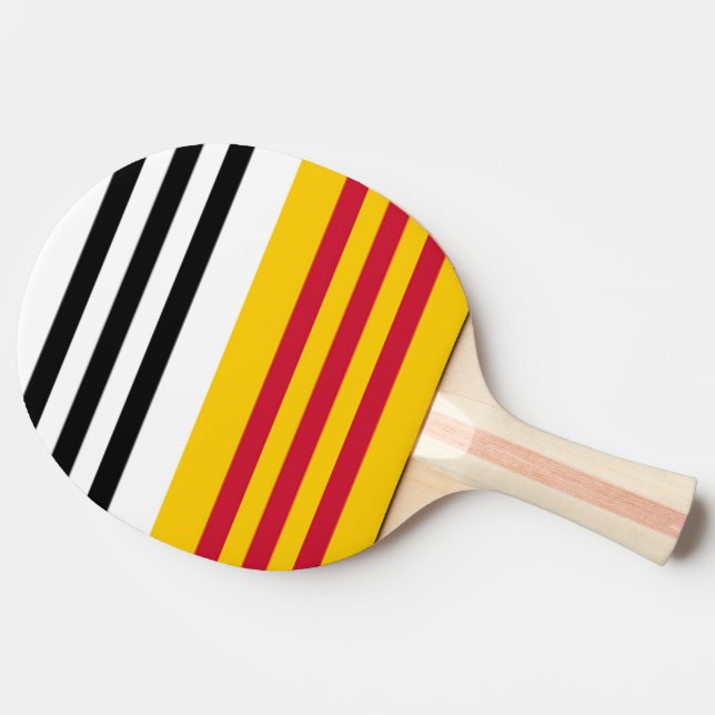 Flag of Loon op Zand Ping-Pong Paddle (Side)