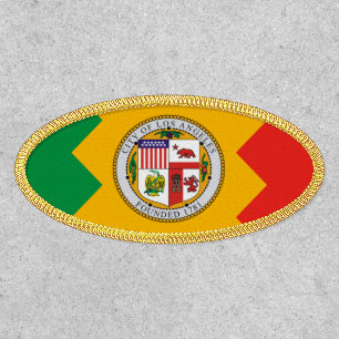 Flag of Los Angeles, California Patch