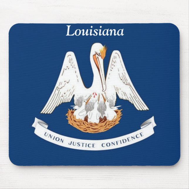 Flag of Louisiana Mouse Pad (Front)