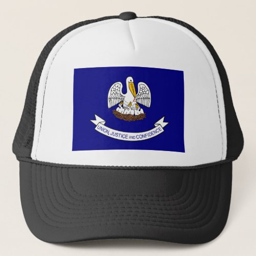 Flag of Lousiana Trucker Hat