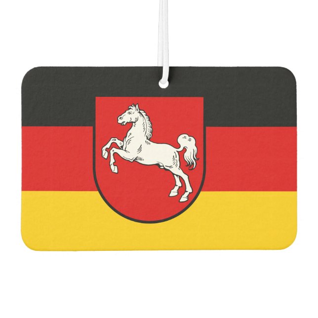Flag of Lower Saxony Air Freshener (Front)