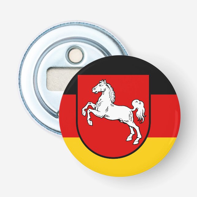 Flag of Lower Saxony Bottle Opener (Front)