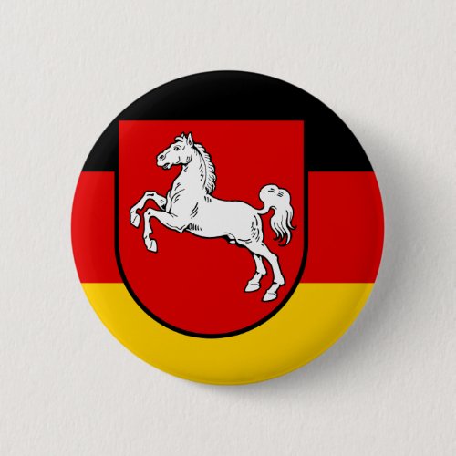 Flag of Lower Saxony Button