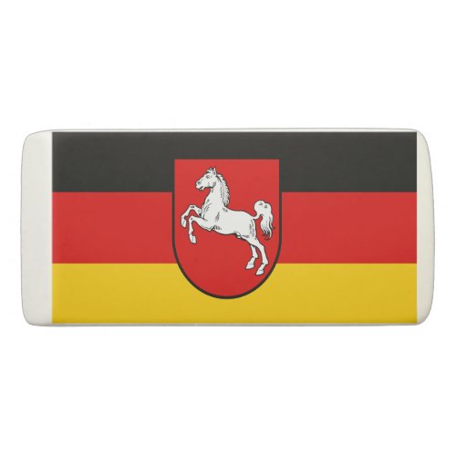 Flag of Lower Saxony Eraser