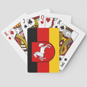 Flag of Lower Saxony Playing Cards