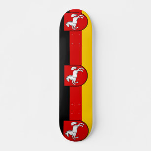 Flag of Lower Saxony Skateboard