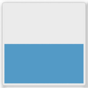 Flag of Lucerne, Switzerland Sticker