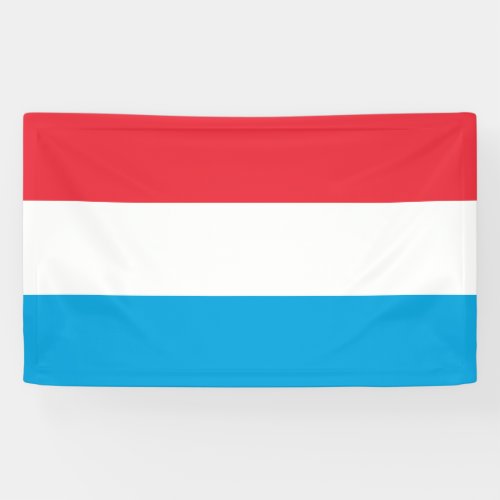 Flag of Luxembourg Banner