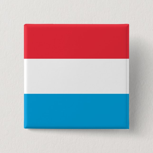 Flag of Luxembourg Button (Front)