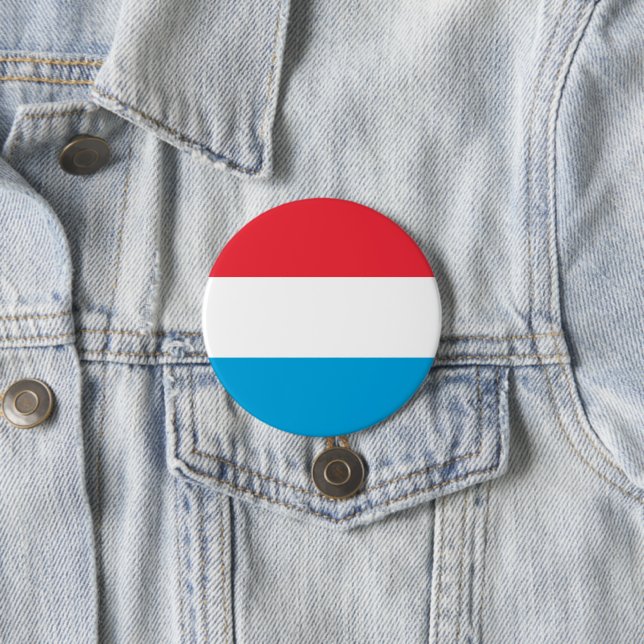 Flag of Luxembourg Button (In Situ)
