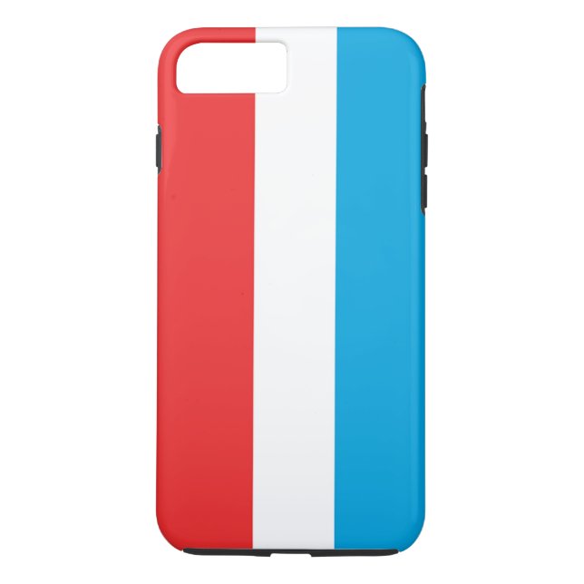 Flag of Luxembourg Case-Mate iPhone Case (Back)