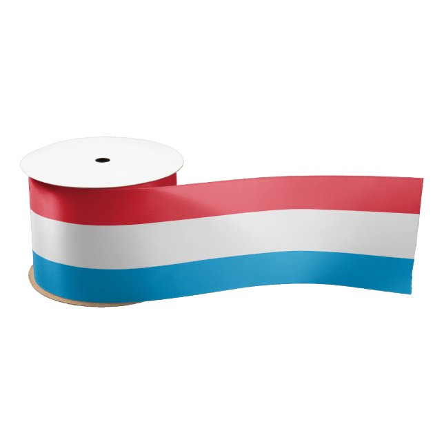 Flag of Luxembourg Satin Ribbon (Spool)