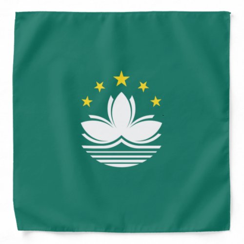 Flag of Macau Chinese Region Bandana