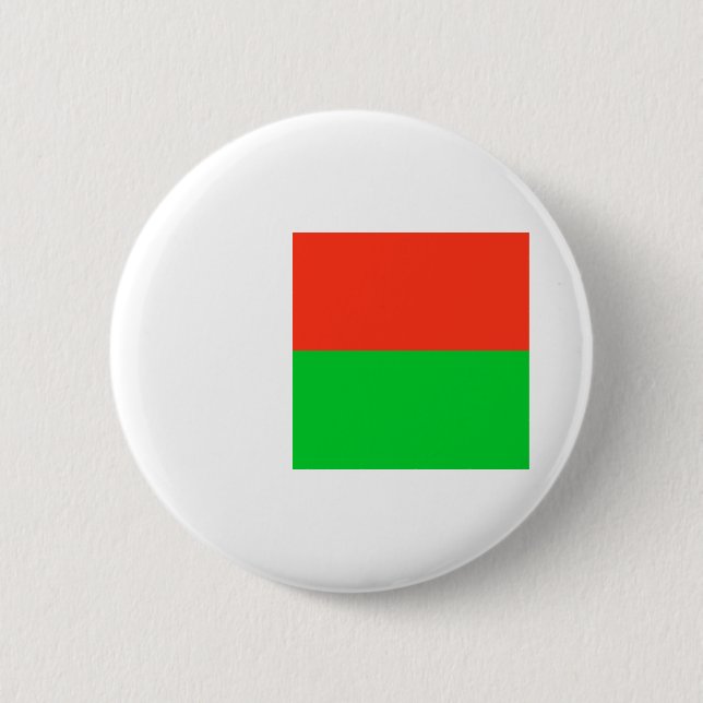 Flag of Madagascar Button (Front)