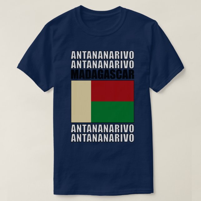 Flag of Madagascar T-Shirt (Design Front)