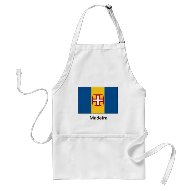 Flag of Madeira Adult Apron (Front)