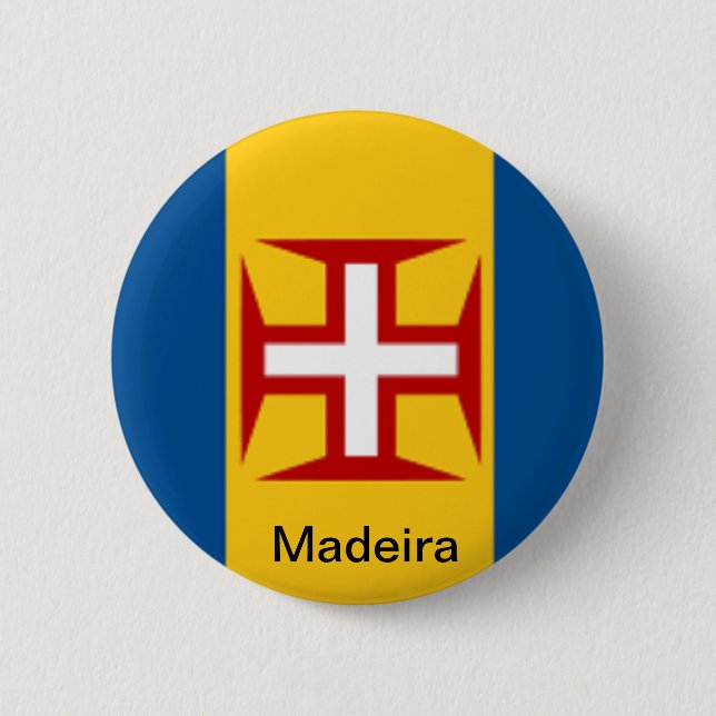 Flag of Madeira Button (Front)
