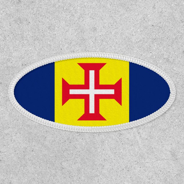 Flag of Madeira, Portugal Patch (Front)
