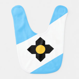 Flag of Madison, Wisconsin Bib