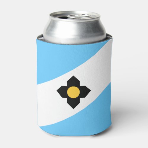 Flag of Madison Wisconsin Can Cooler
