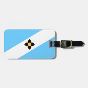 Flag of Madison, Wisconsin Luggage Tag
