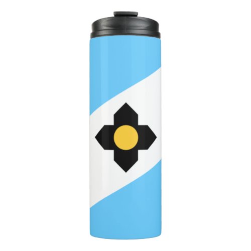 Flag of Madison Wisconsin Thermal Tumbler