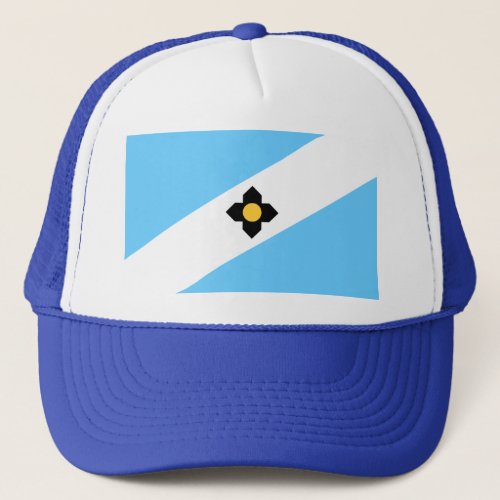 Flag of Madison Wisconsin Trucker Hat