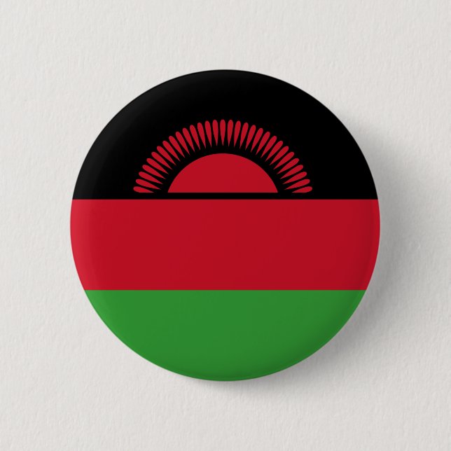 Flag of Malawi Button (Front)