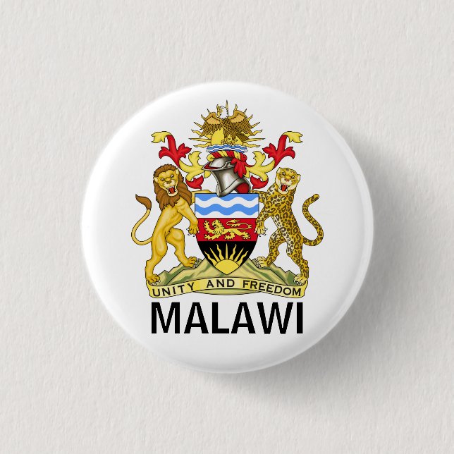 Flag of Malawi Button (Front)