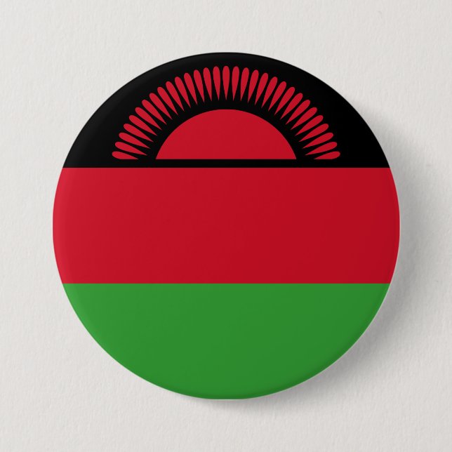 Flag of Malawi Button (Front)