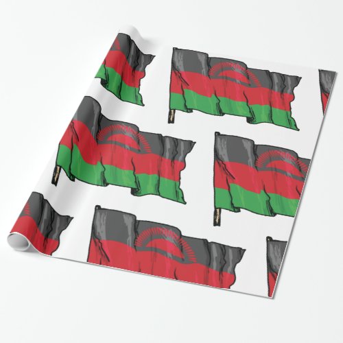 Flag Of Malawi Wrapping Paper