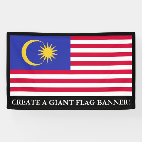 Flag of Malaysia Banner