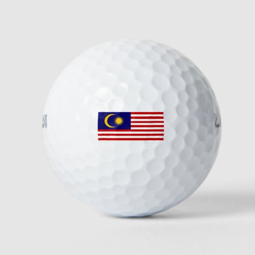 Flag of Malaysia Golf Balls
