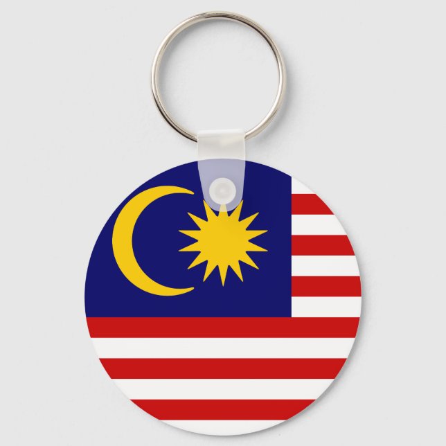 Flag of Malaysia Keychain (Front)