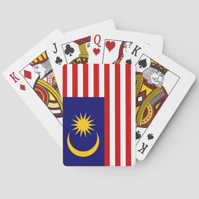 Flag of Malaysia Poker Cards (Back)