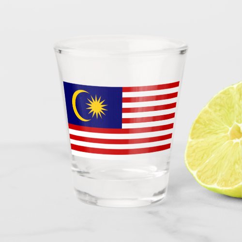 Flag of Malaysia Shot Glass