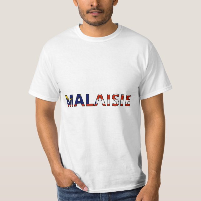 Flag of Malaysia T-Shirt (Front)