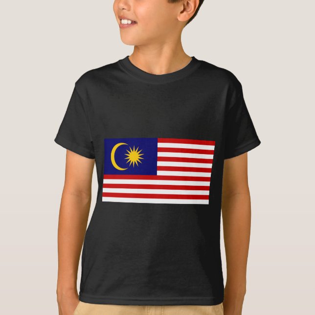 Flag of Malaysia T-Shirt (Front)