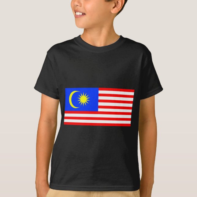 Flag of Malaysia T-Shirt (Front)
