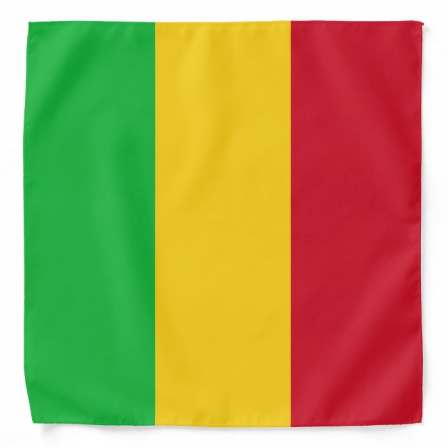 Flag of Mali Bandana (Front)