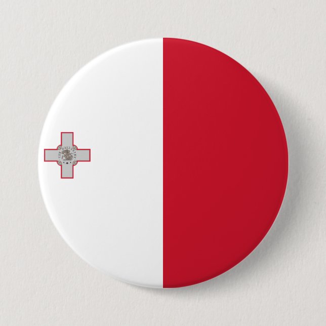 Flag of Malta Button (Front)