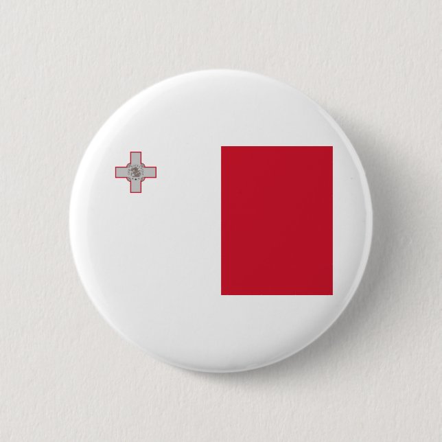 Flag of Malta Button (Front)