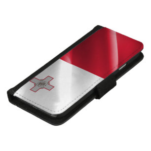 Flag of Malta - iPhone 8/7 Wallet Case