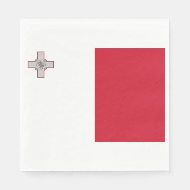 Flag of Malta Napkins (Front)