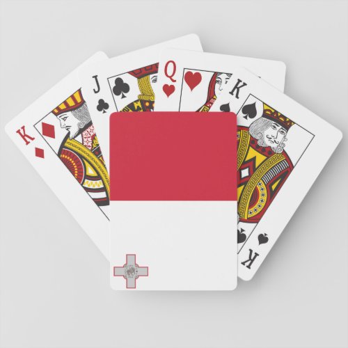 Flag of Malta Poker Cards