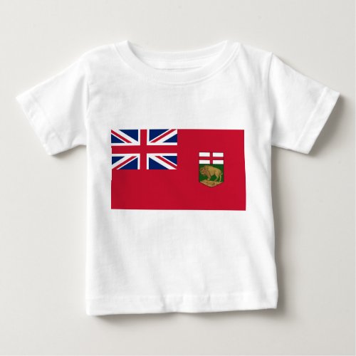 Flag of Manitoba Baby T_Shirt