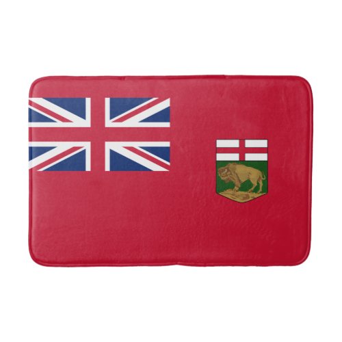 Flag of Manitoba Bath Mat