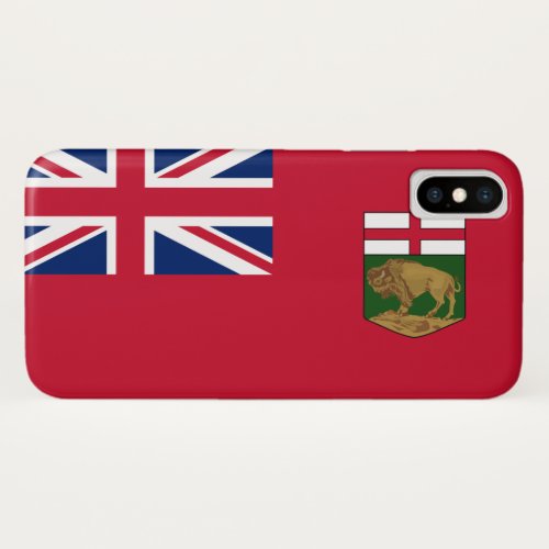 Flag of Manitoba iPhone X Case